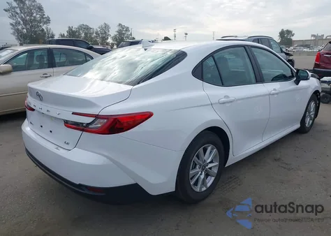 2025 Toyota Camry Le from USA, damaged, VIN 4T1DAACK4SU643489